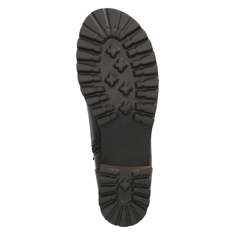 Schnürstiefeletten Schwarz
