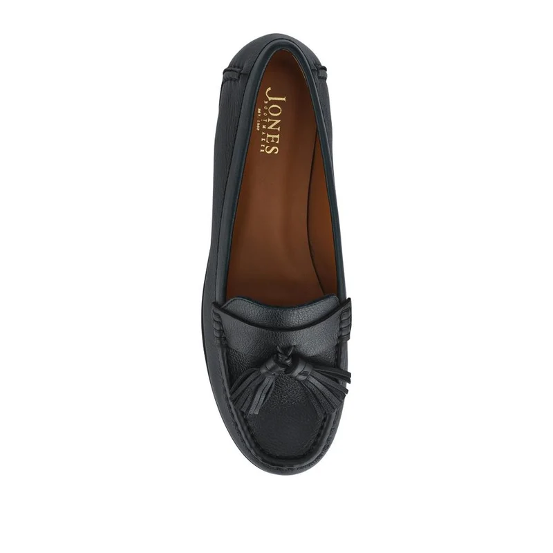 Leather Casual Slip-On Shoes - GERANIUM2 / 326 780 - Black