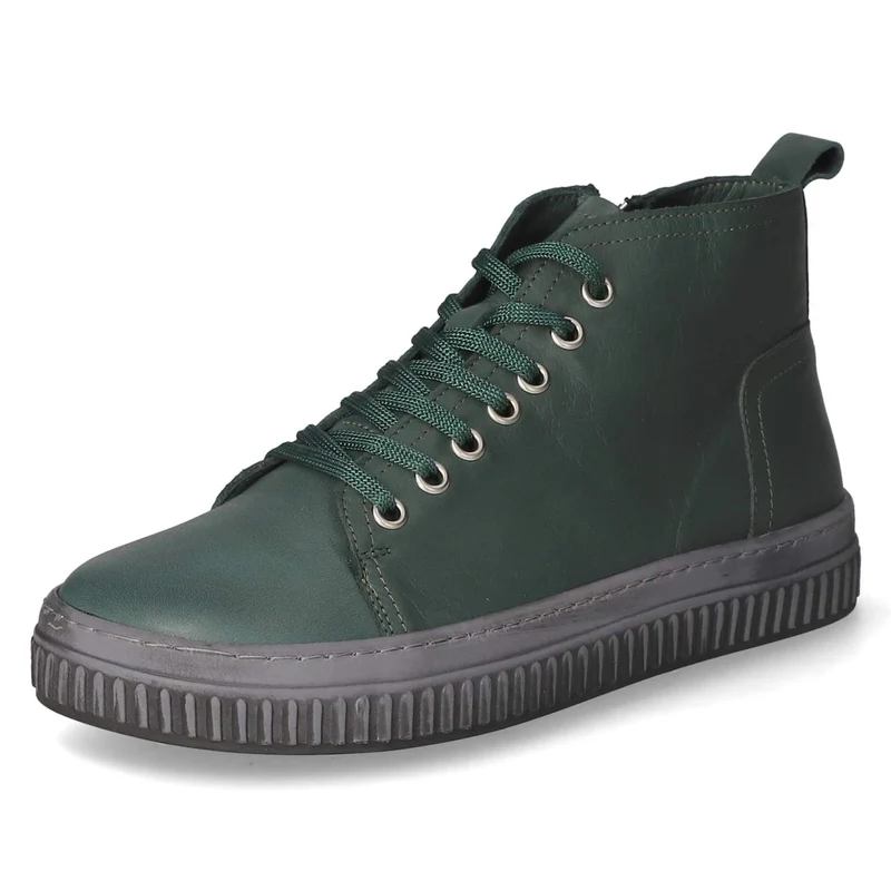 Schnürstiefeletten Grün