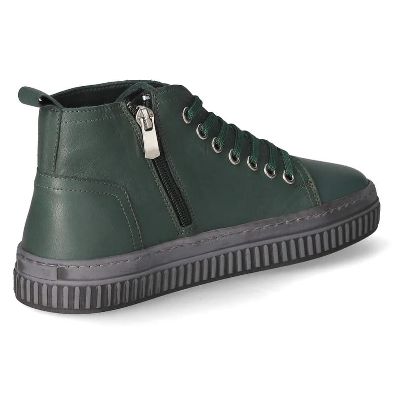 Schnürstiefeletten Grün
