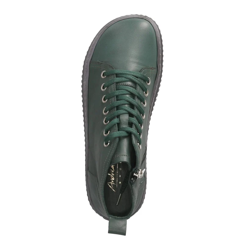 Schnürstiefeletten Grün