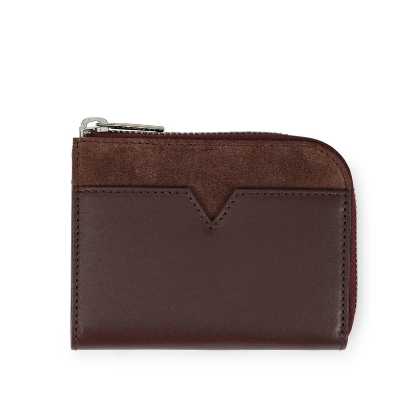 Ventra Leather Wallet With Suede Accent - VENTRA / 328 538