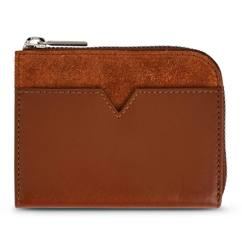 Ventra Leather Wallet With Suede Accent - VENTRA / 328 538