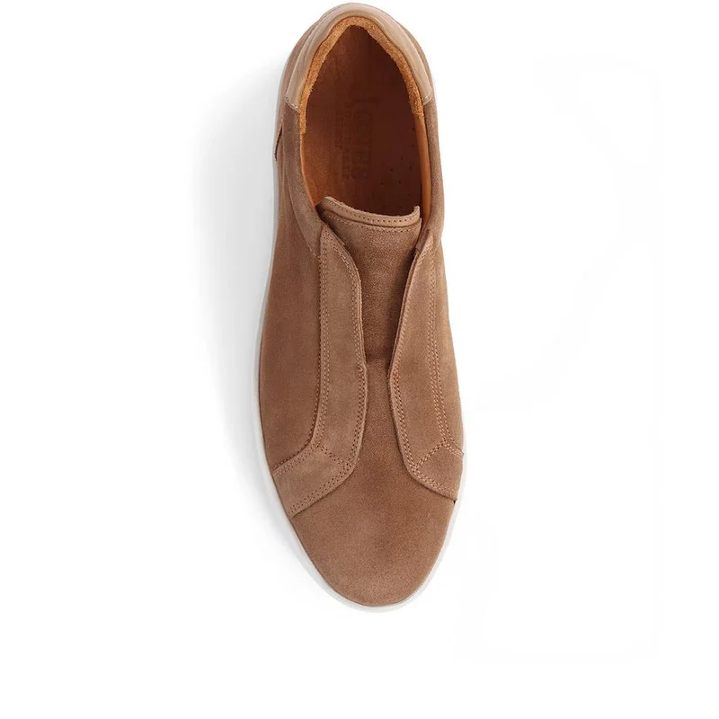 Slade Suede Trainers - SLADE / 325 239 - Tan Suede