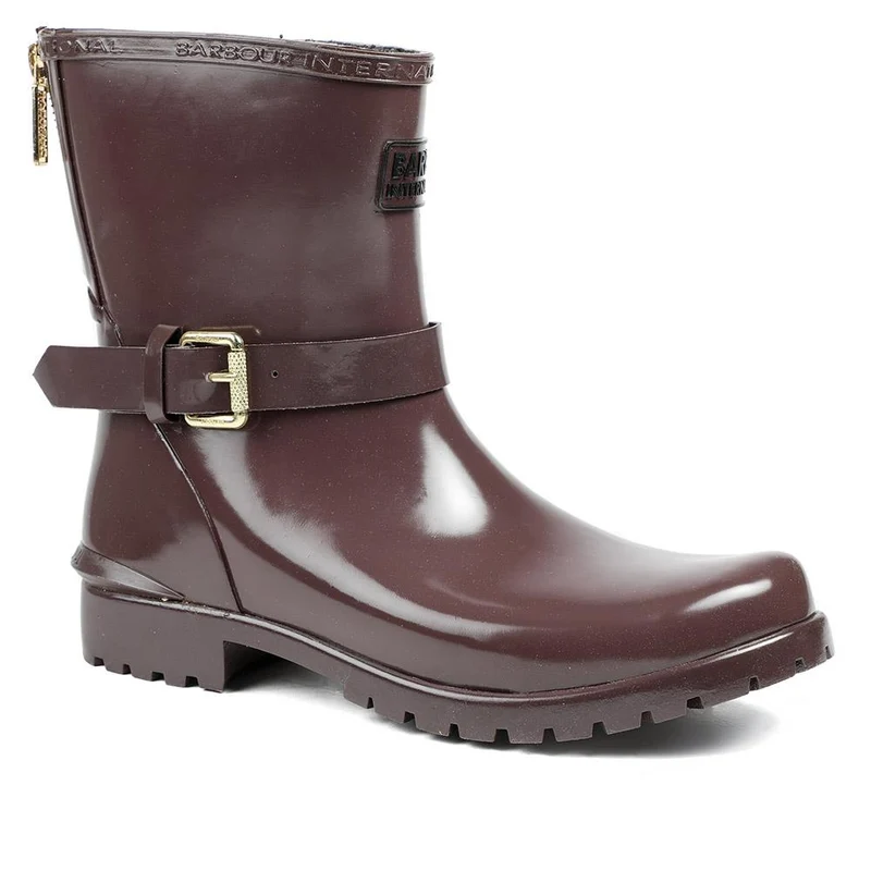 Mugello Ankle Wellington Boots - BARBR28509 / 313 956 - Black Cherry