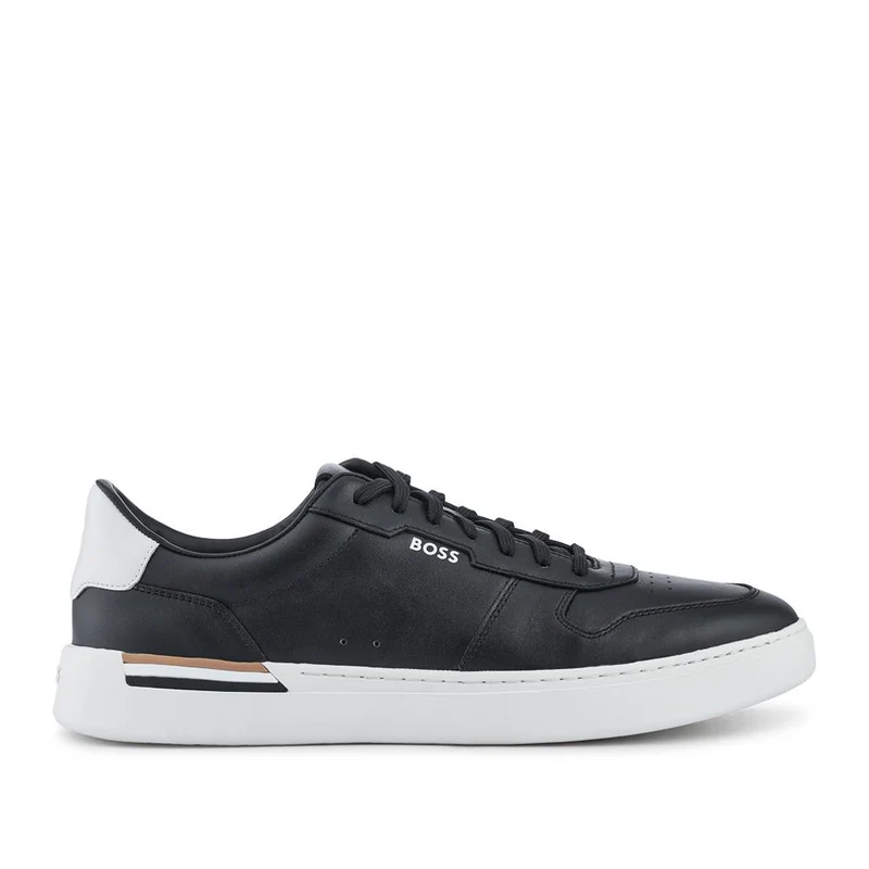 Leather Cupsole Trainers - HUGO41505 / 327 625