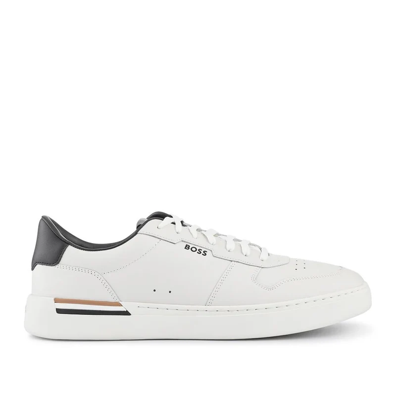 Leather Cupsole Trainers - HUGO41505 / 327 625