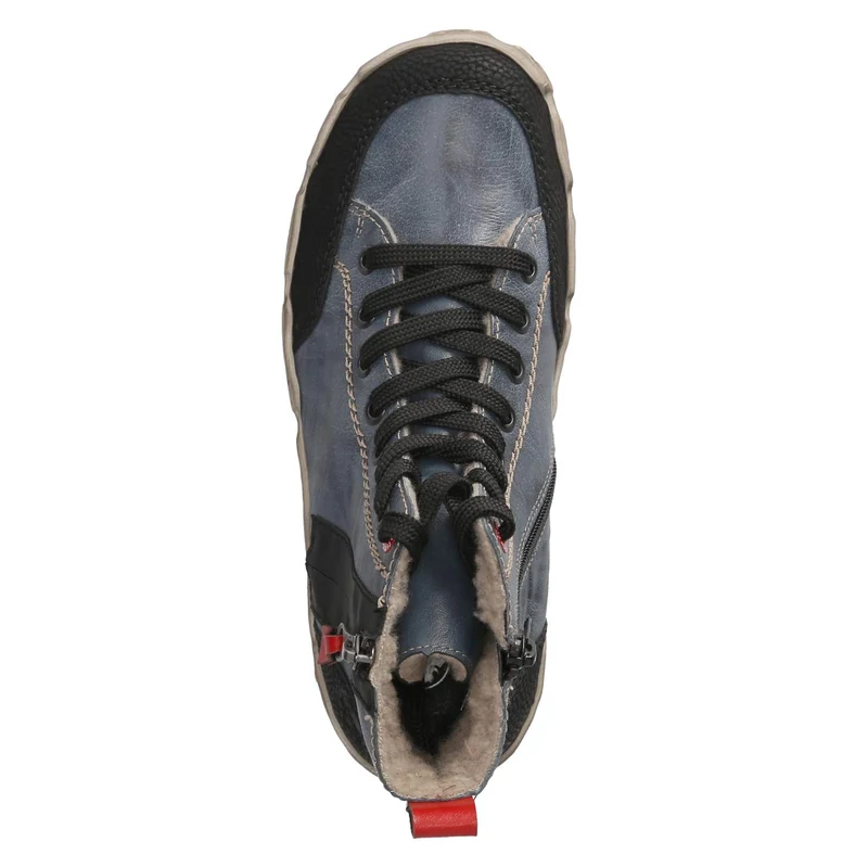 Schnürboots Blau