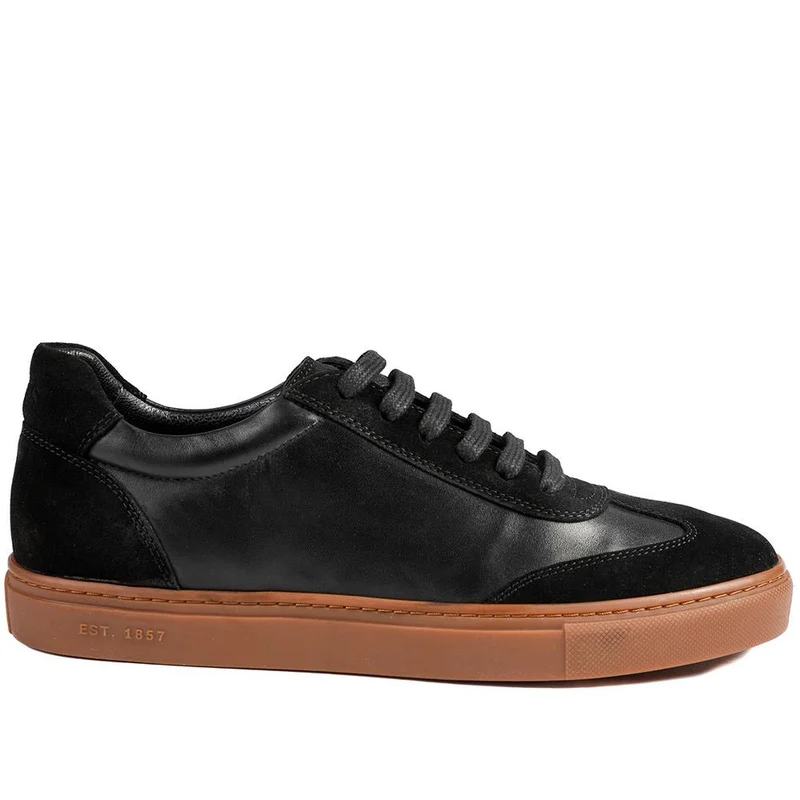 Southall Leather Lace Up Trainers - SOUTHALL / 329 062