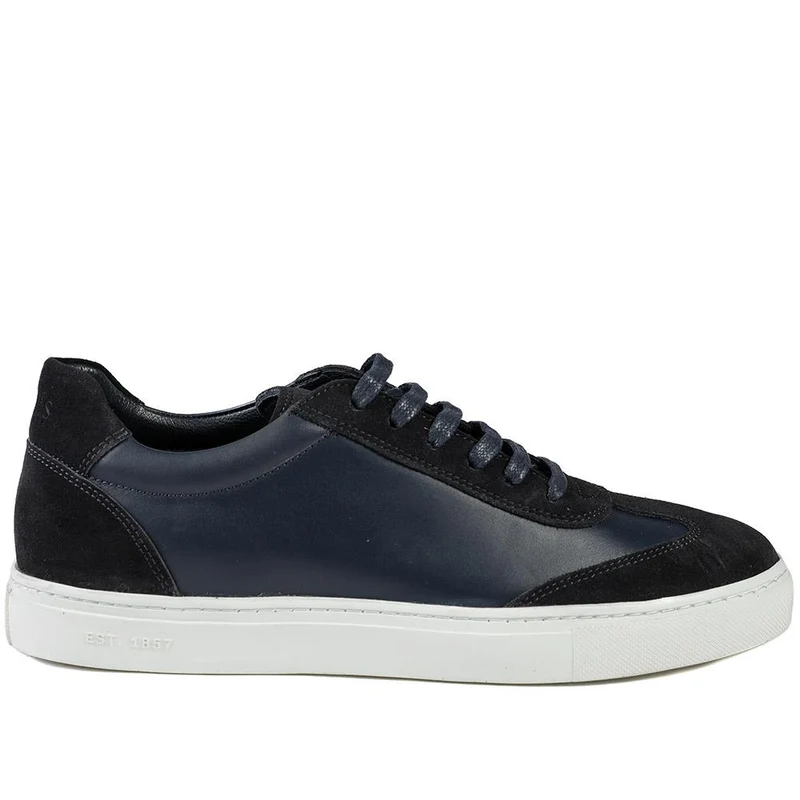 Southall Leather Lace Up Trainers - SOUTHALL / 329 062