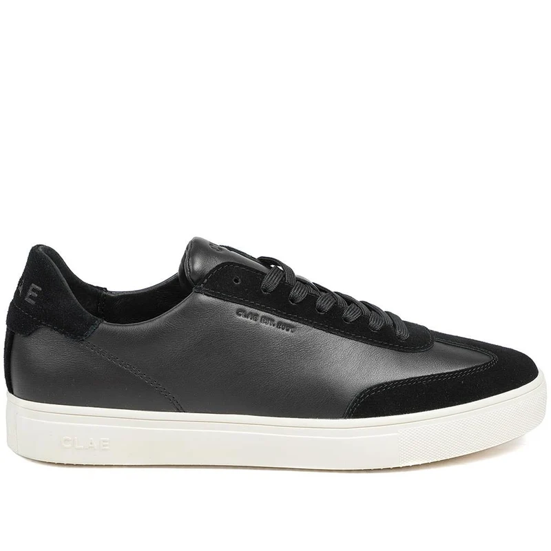 Clae Deane Leather Lace Up Trainers - CLAGB43503 / 329 184