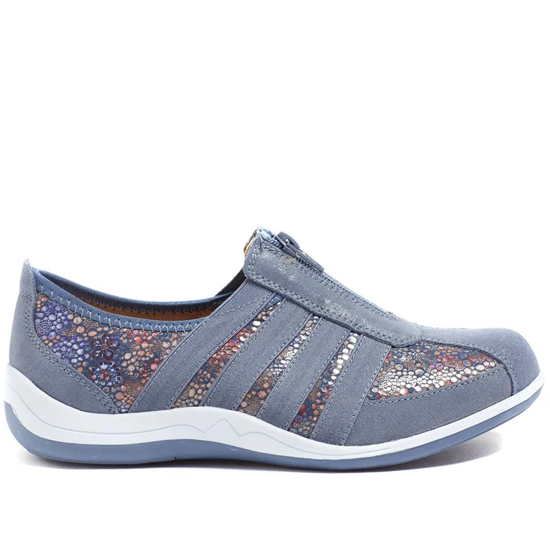 Casual Zip Up Trainers - BRK26003 / 310 512