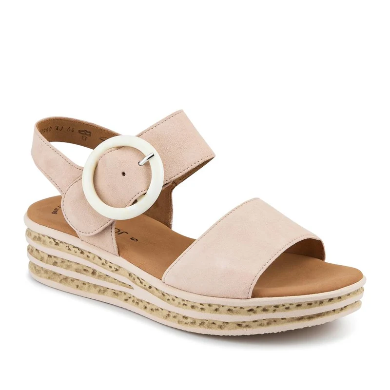 Andre Gabor Wedge Sandals - GAB37522 / 323 653 - Beige