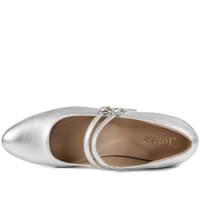 Xanthi Heeled Mary Janes - XANTHI / 325 044 - Silver