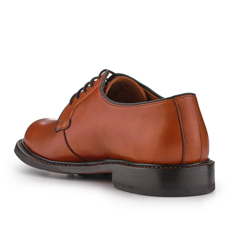 Barnes Goodyear Welt Leather Lace-Up Shoes - BARNES / 327 073 - British Tan