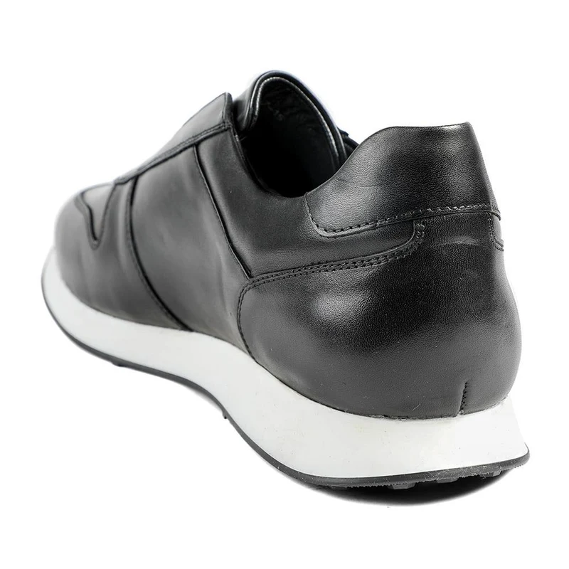 Taccino Leather Slip On Trainers - TACCINO / 329 061 - Black Leather