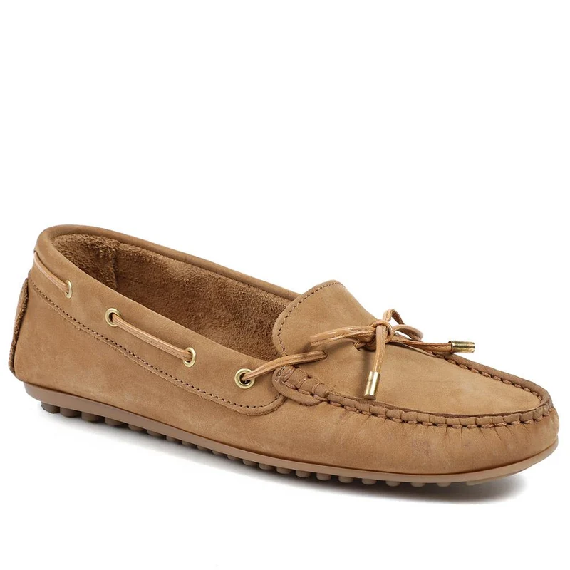 Perri Leather Loafers - PERRI / 325 191 - Cognac