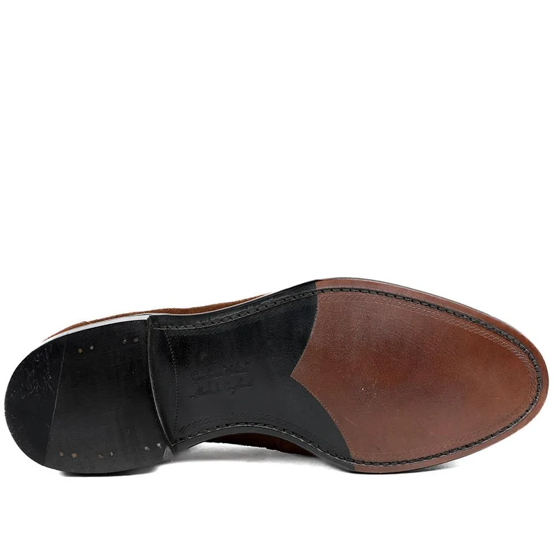Hornbeam All-Leather Loafers - HORNBEAM / 327 667 - Brown Suede