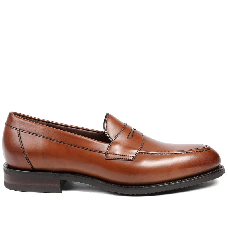 Imperial1 Goodyear Welted Leather Penny Loafers - IMPERIAL1 / 325 000 - Brown