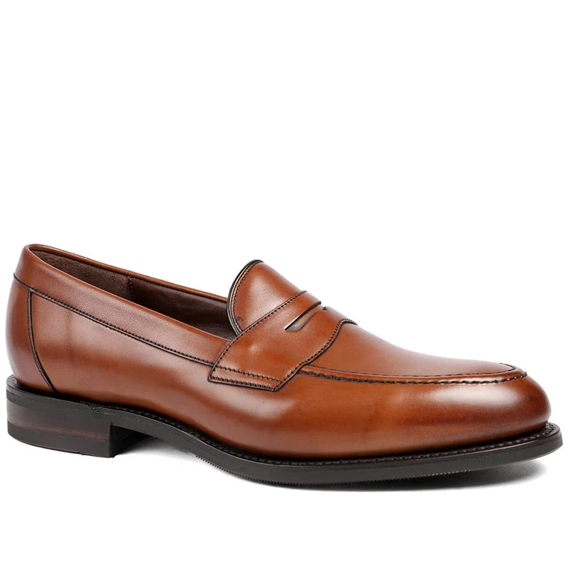 Imperial1 Goodyear Welted Leather Penny Loafers - IMPERIAL1 / 325 000 - Brown