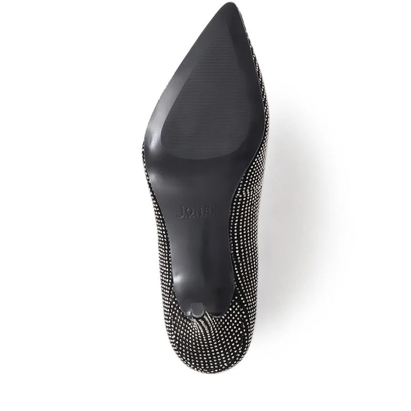 Yanna Embellished Court Shoes - YANNA / 326 319 - Pewter