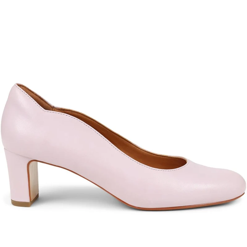 Zoey Leather Court Shoes - ZOEY / 323 597