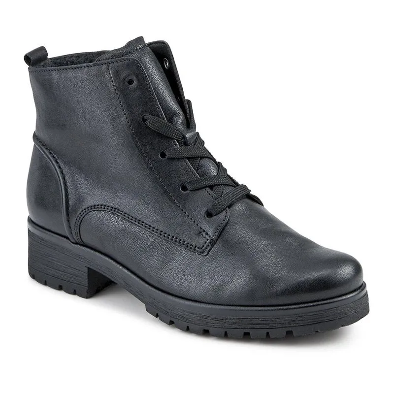 Zumba Gabor Wide Fit Leather Ankle Boots - GAB42524 / 328 172 - Black