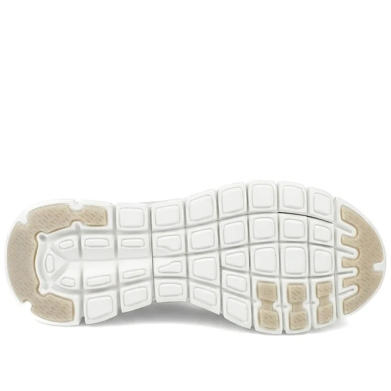 Gabor Ilea Cushioning Lace Up Trainers - GAB43516 / 328 857 - Beige