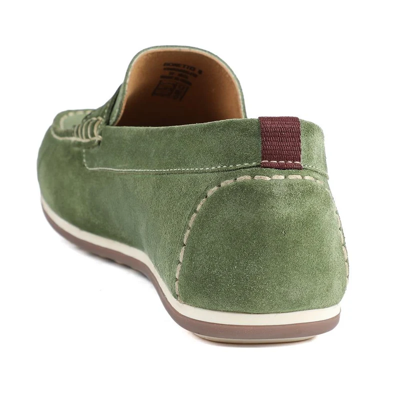 Bonetti3 All-Leather Loafers - BONETTI3 / 328 713 - Olive Suede