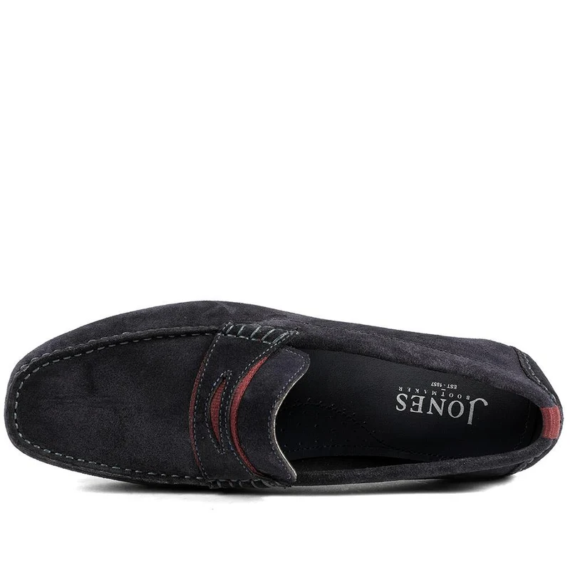 Bonetti3 All-Leather Loafers - BONETTI3 / 328 713 - Navy Suede