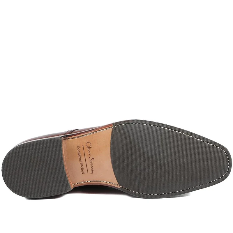 Oliver Sweeney Melford Leather Derby Shoes - OLIVR43503 / 329 195 - Cognac