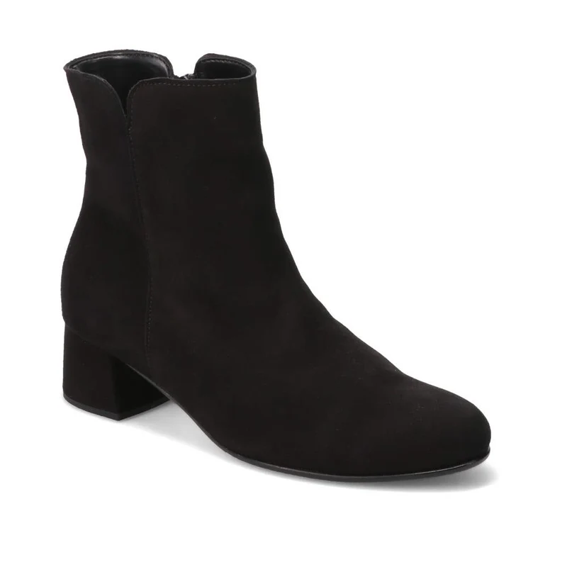 Abbey Smart Leather Ankle Boots - GAB41532 / 327 112 - Black Suede