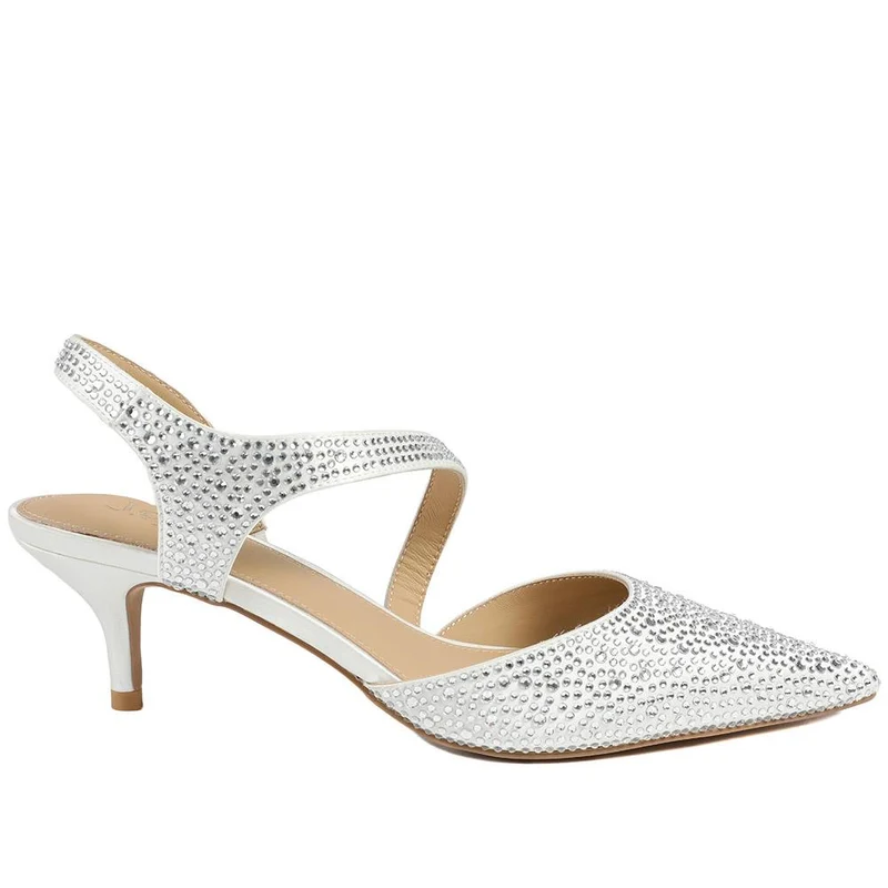 Zula Embellished Occasion Court Shoes - ZULA / 329 096