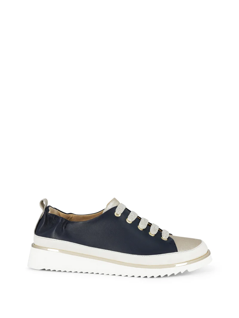 AGATHA NAVY~WHITE~GOLD