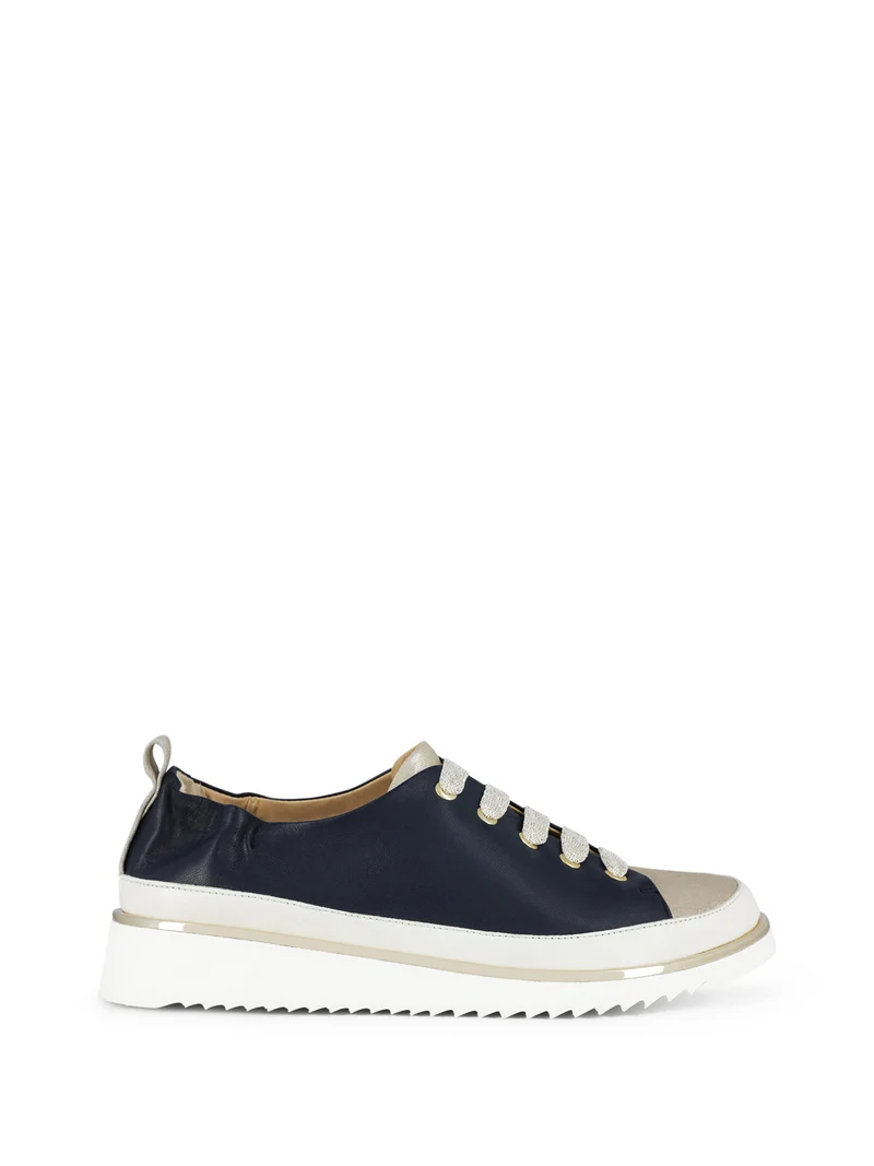 AGATHA NAVY~WHITE~GOLD