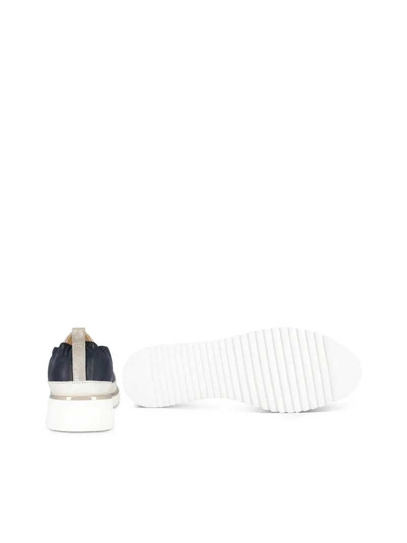 AGATHA NAVY~WHITE~GOLD