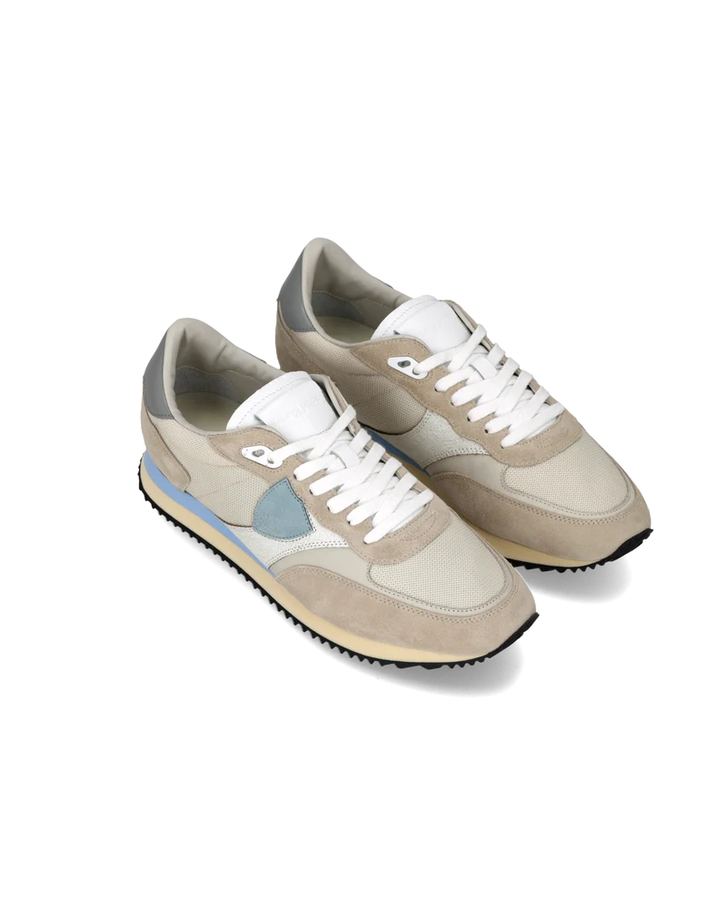 Sneakers Blville Men, Sand Light Blue
