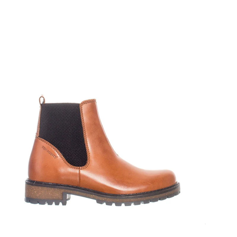 Isadora Chelsea boots — Cognac