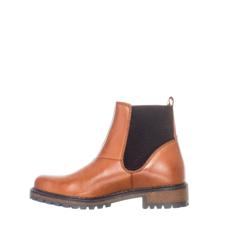 Isadora Chelsea boots — Cognac