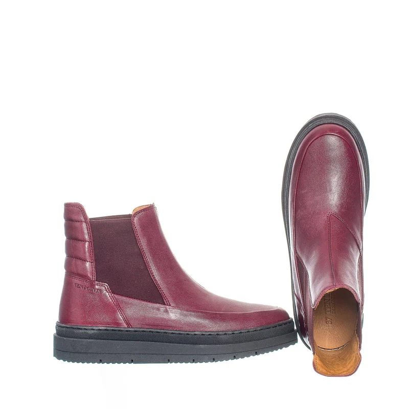 Larina Chelsea boots — Red