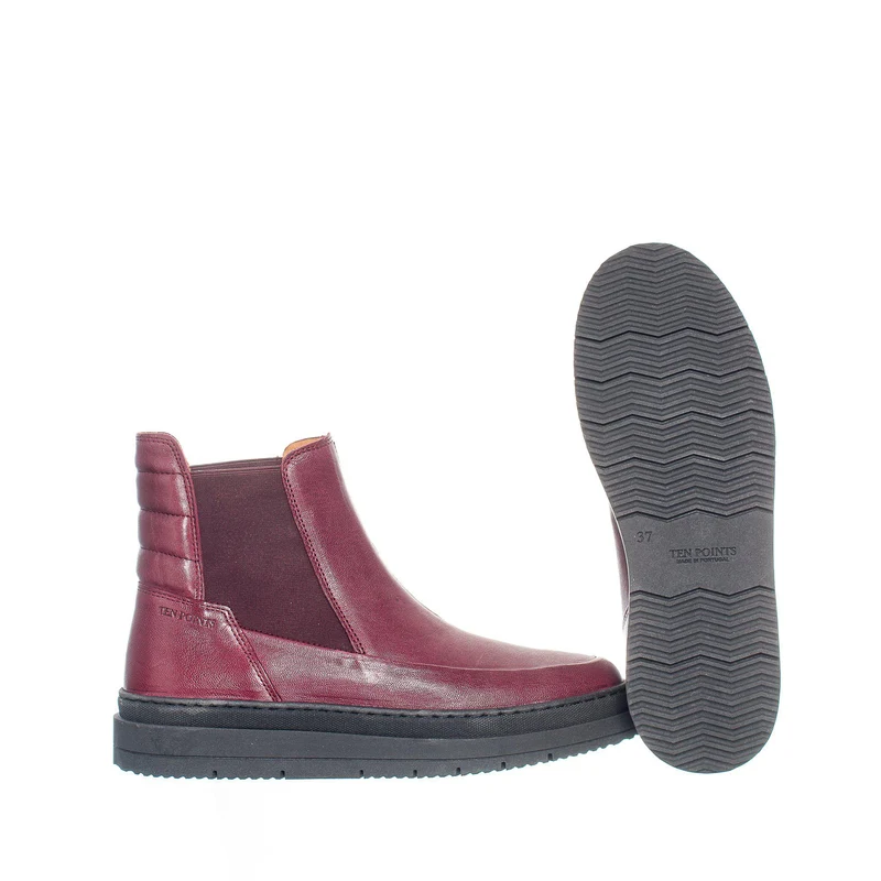 Larina Chelsea boots — Red