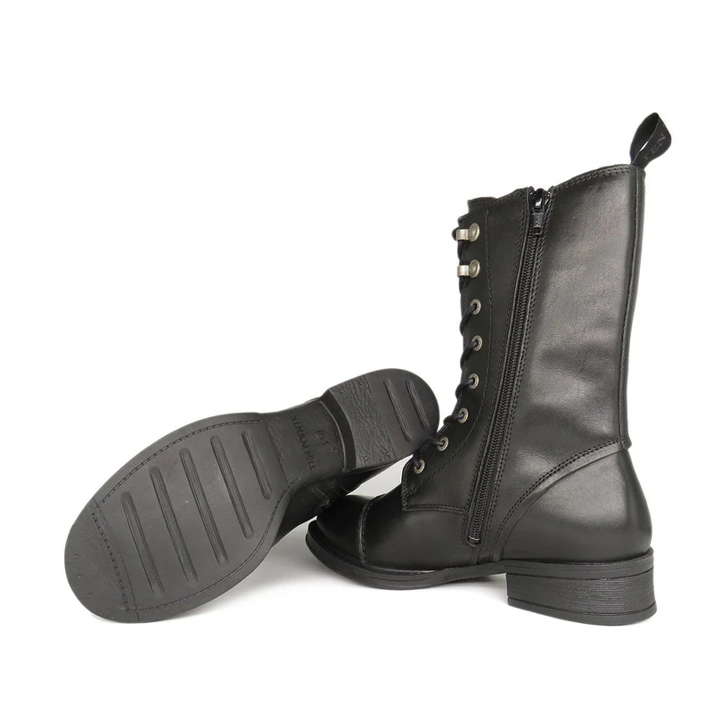 Pandora Laced boots — Black