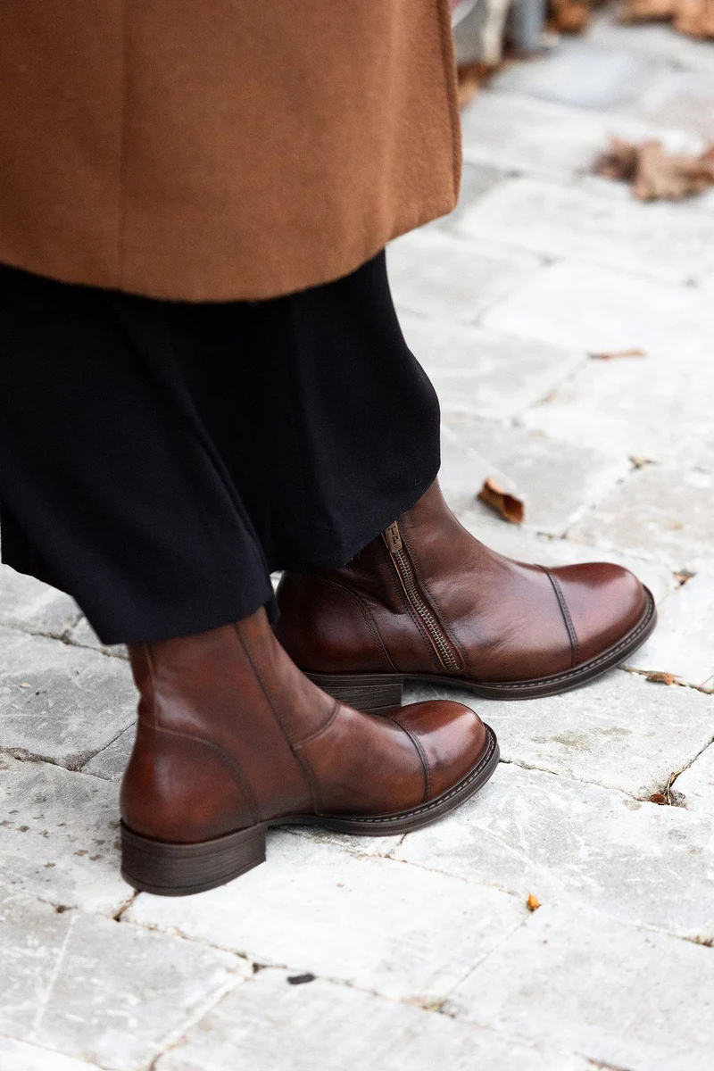 Pandora Ankle boots — Rust