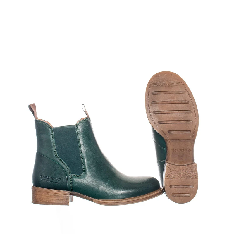 Pandora Chelsea boots — Botanical green