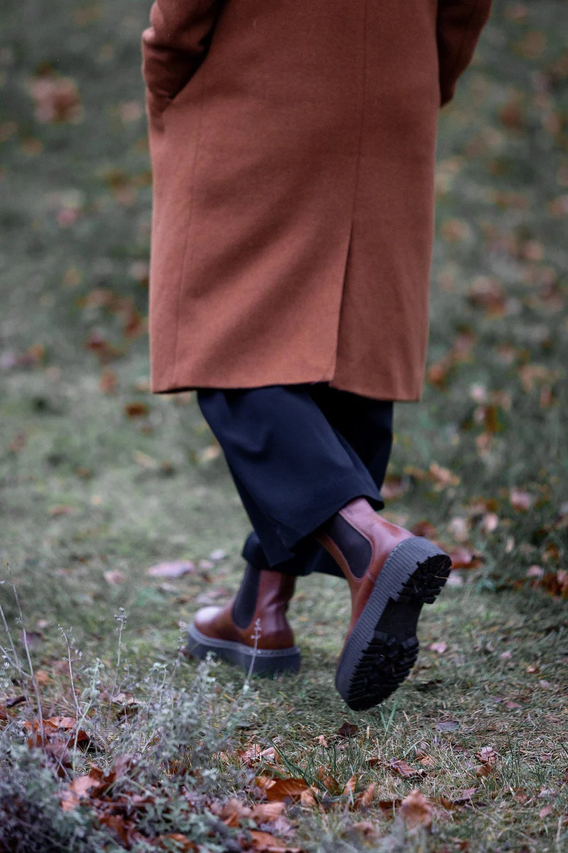 Alina Chelsea boots — Brown