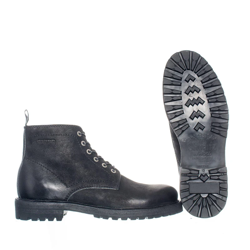 Bertil Warm boots — Black