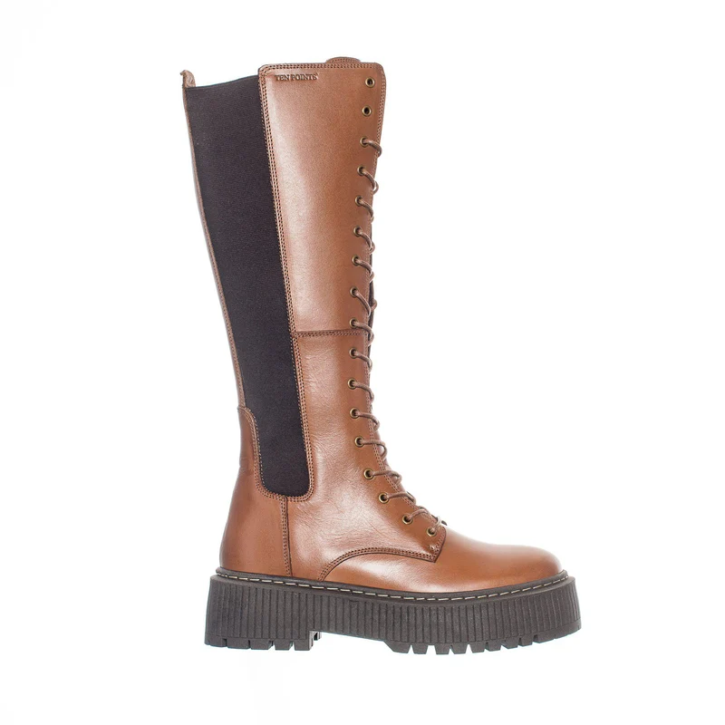Alina Tall shaft boots — Brown