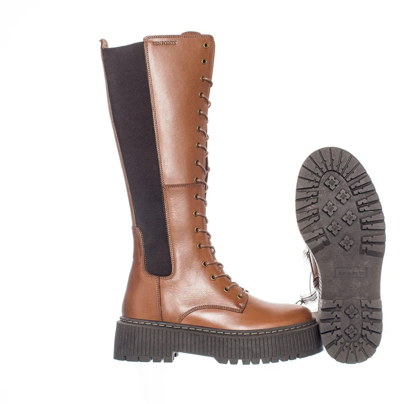 Alina Tall shaft boots — Brown