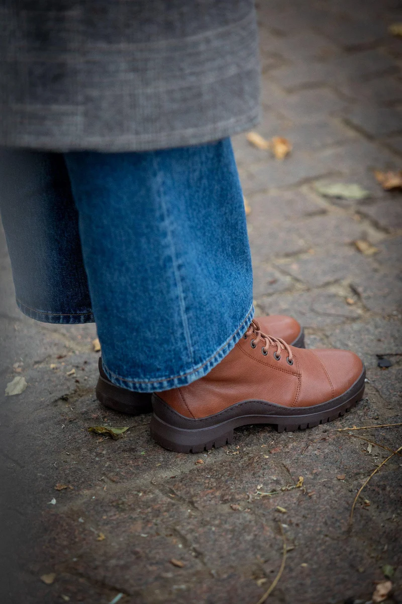 Lena Warm boots — Roasted brown