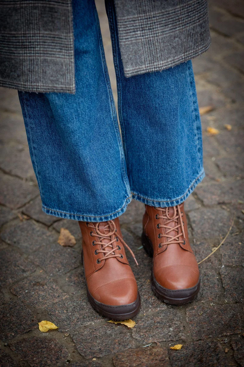 Lena Warm boots — Roasted brown
